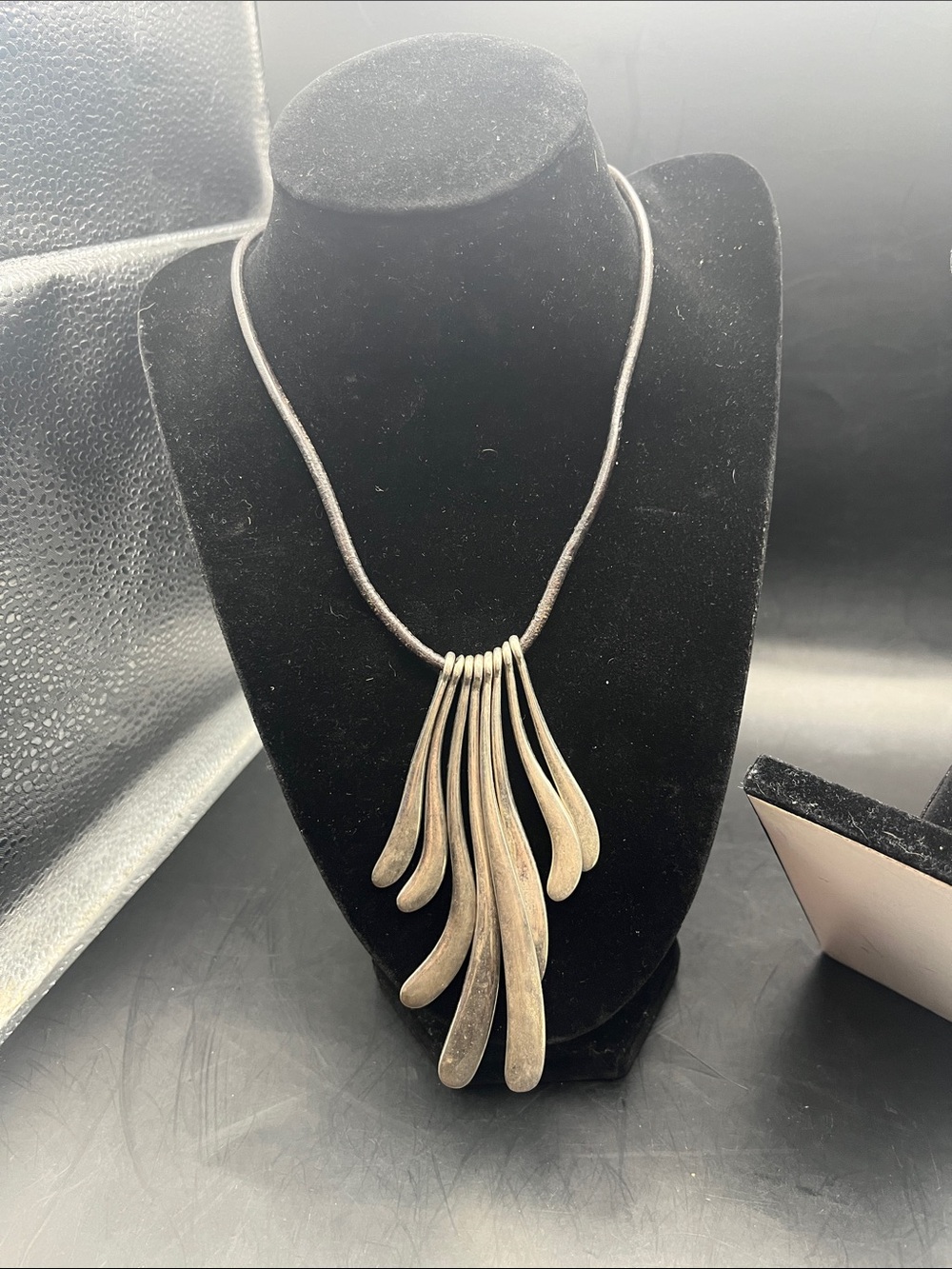 Contemporary Silver-Tone Multi Drop Necklace - Women modernist Chico’s